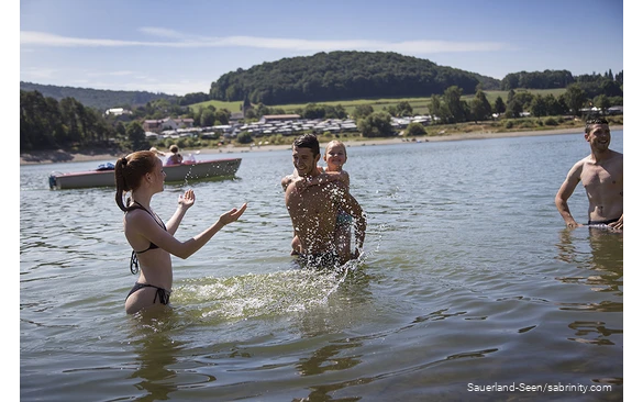 Wassersport am Diemelsee
