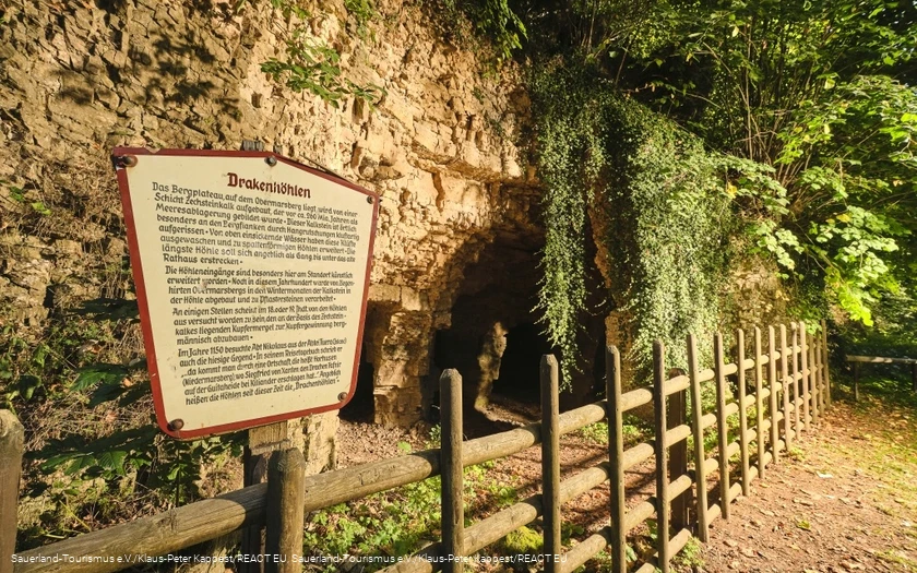 Die Drakenhöhlen in Marsberg