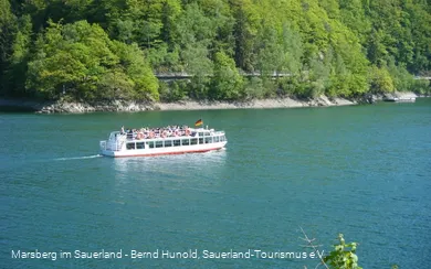 Fährschiff Diemelsee