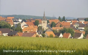 Blick auf Giershagen