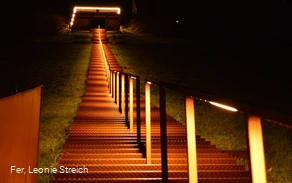 Himmelstreppe bei Nacht