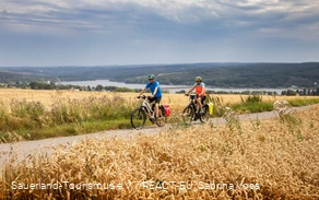 Radfahrer Felder Möhnesee