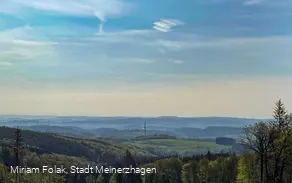 Ausblick vom Sauerland Höhenflug aufs Tal