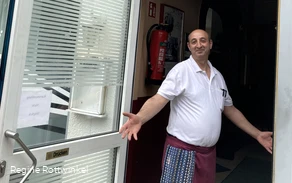 Pizzeria Sizilia mit Eigentümer