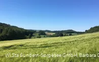 Blick nach Mellen im Mühlbachtal
