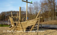 Spielschiff am Airlebnisweg