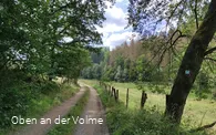 Wegeverlauf des Wanderweges abseits der Talsperre