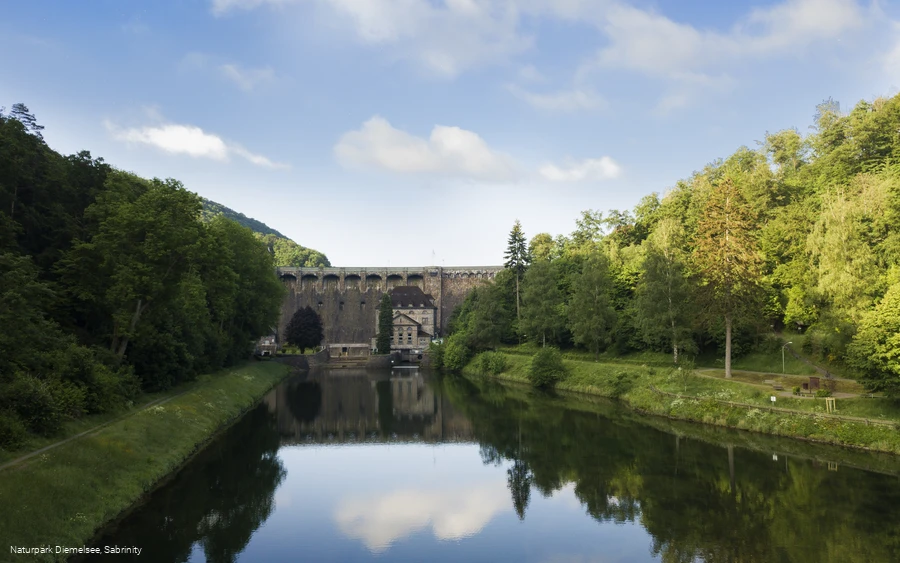 Diemelsee Staumauer