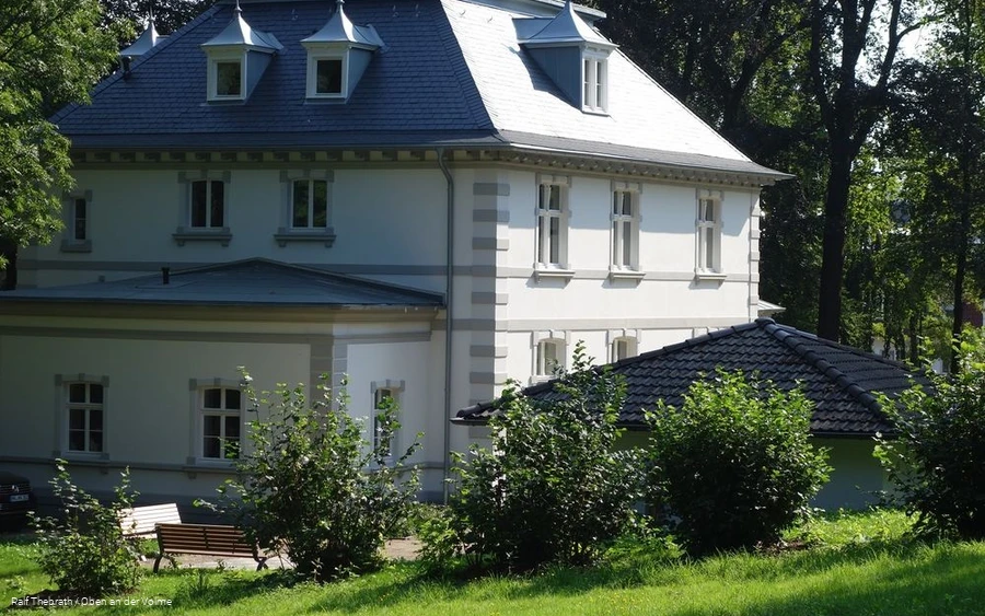 Die restaurierte Villa im Park Die restaurierte Villa im Park