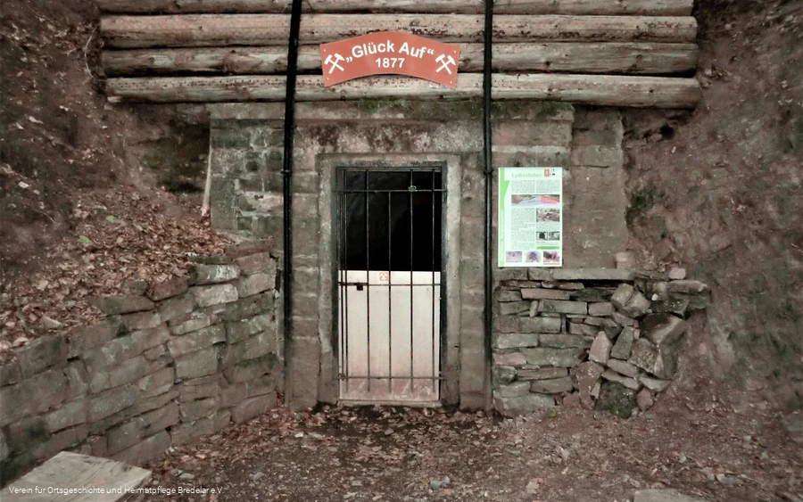 Lydiastollen Bergbauspuren Bredelar