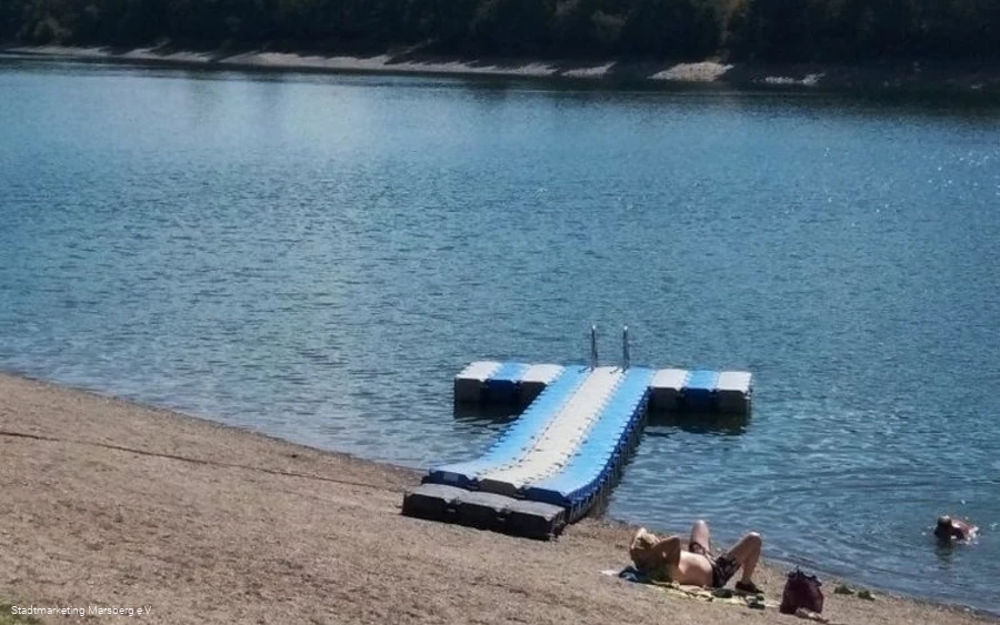 Badesteg Strandbad Helminghausen Badesteg Strandbad Helminghausen