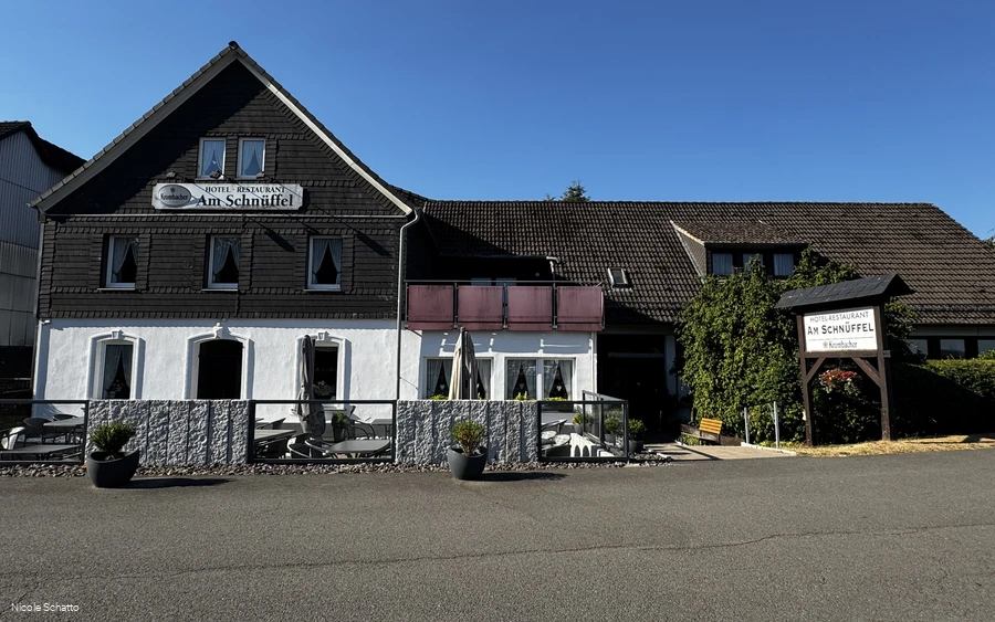 Frontansicht Hotel Restaurant Am Schnüffel