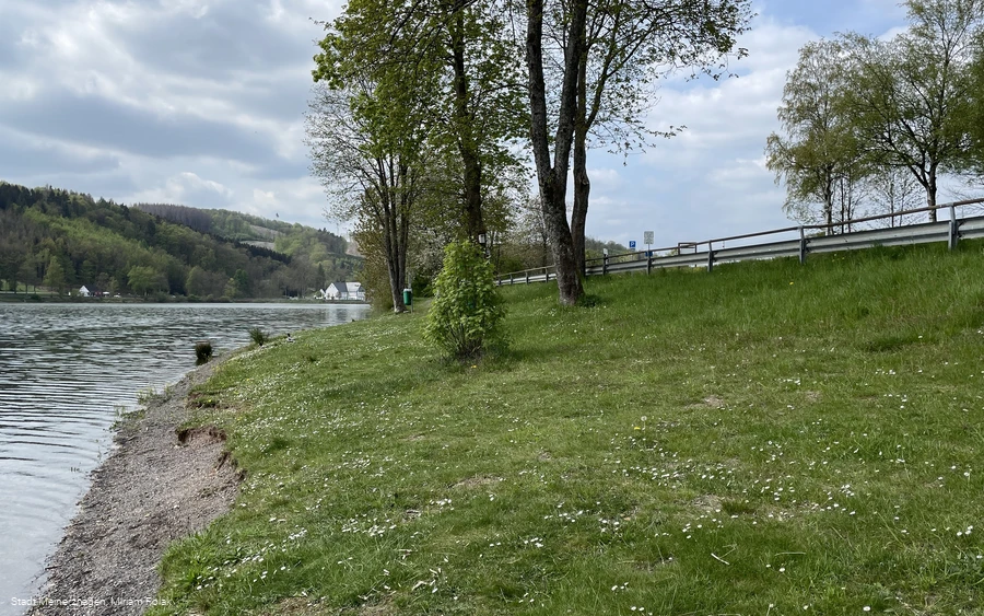 Badestelle Heiligenberg an der Listertalsperre