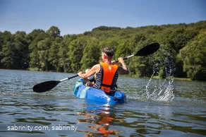 Kajak auf dem Hennesee