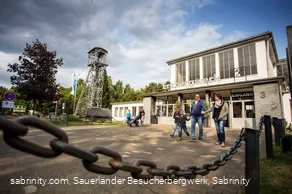 Eingang Sauerländer Besucherbergwerk