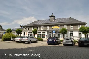 Das Bahnhofsgebäude Bestwig