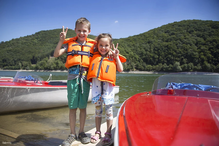 Bootfahren am Diemelsee