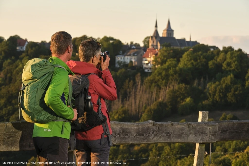Blick auf Obermarsberg