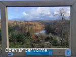 Panoramabilderrahmen am Wegesrand
