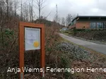 Beginn des Wogenweg am Hennesee, unterhalb H1 am See