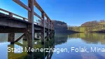 Badesteg an der Badestelle Hunswinkel, Listertalsperre