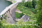 Blick Diemelsee Staumauer vom Eisenberg